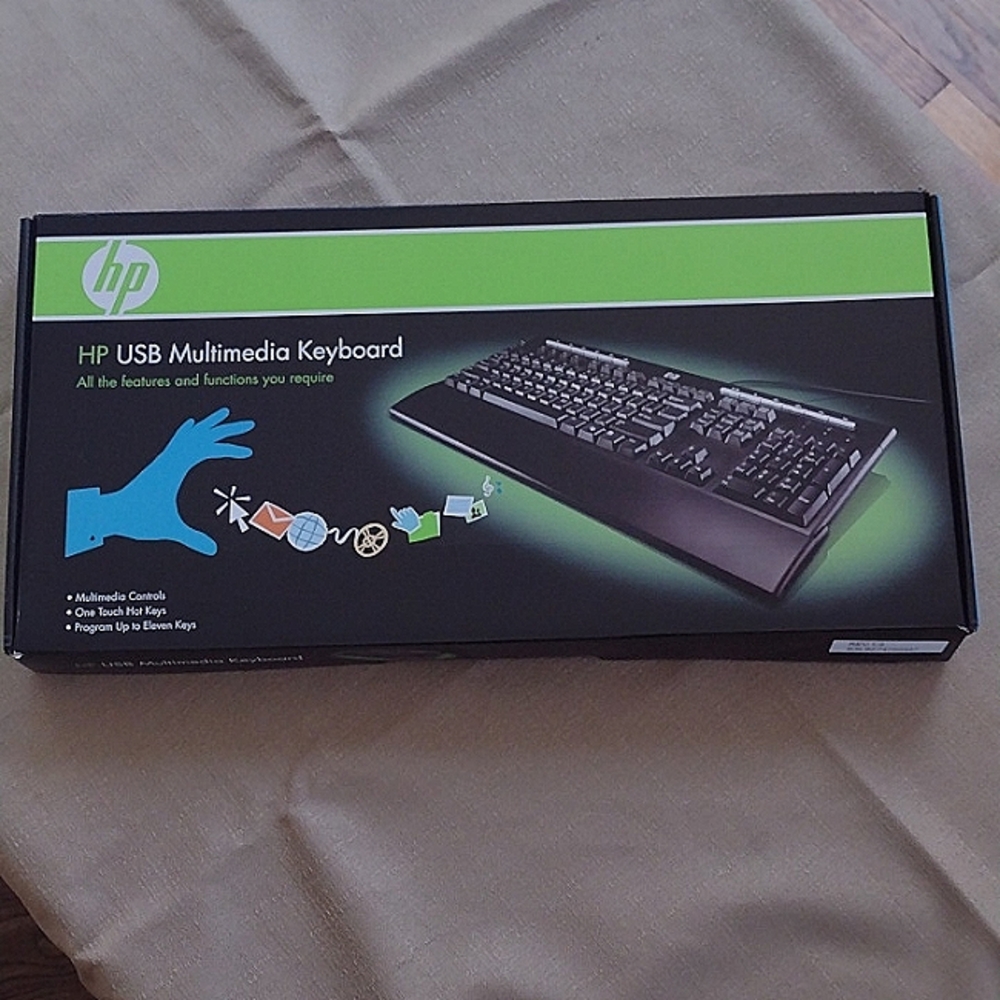 HP multimedia keyboard